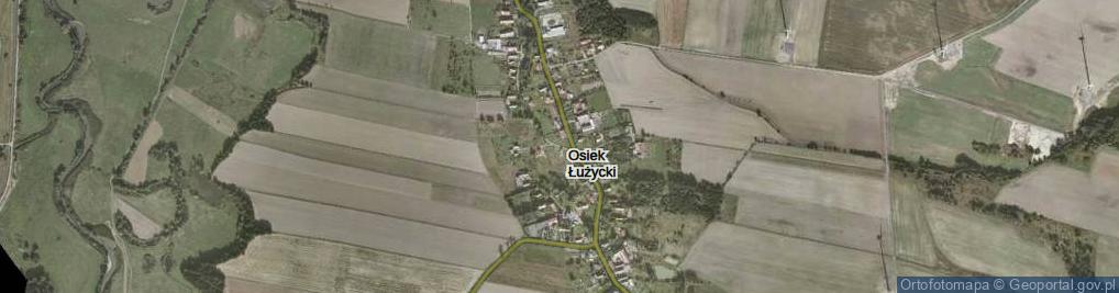 Zdjęcie satelitarne Osiek Łużycki ul.